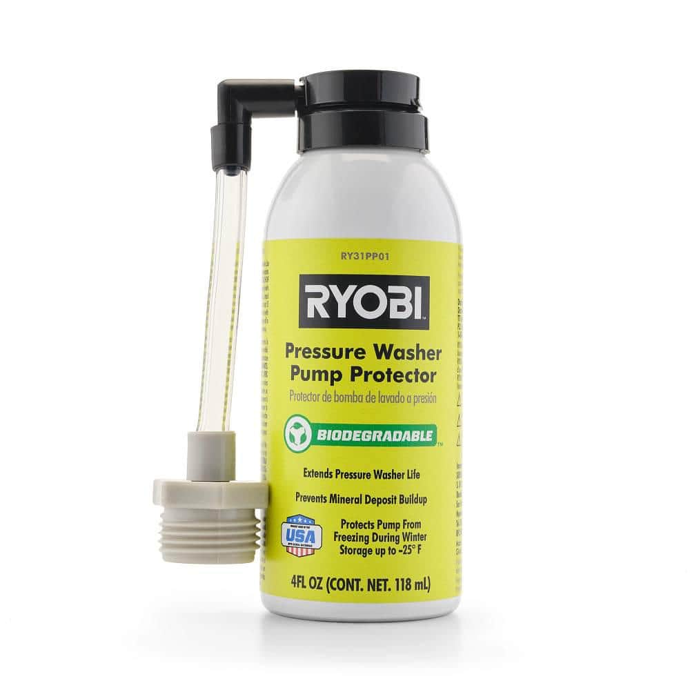 RYOBI 4 oz. Pressure Washer Pump Protector RY31PP01 The Home Depot