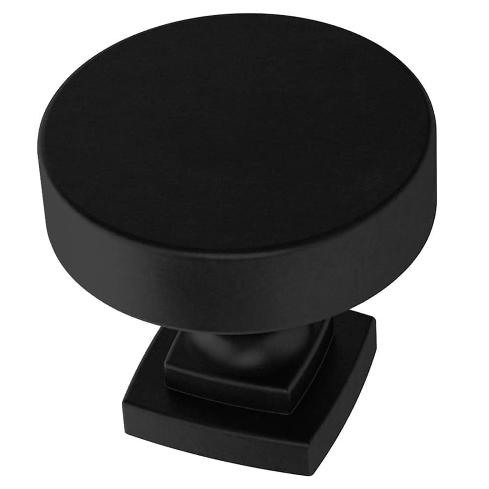 Liberty Liberty Classic Bell 1-1/4 In. (32 Mm) Matte Black Cabinet Knob ...