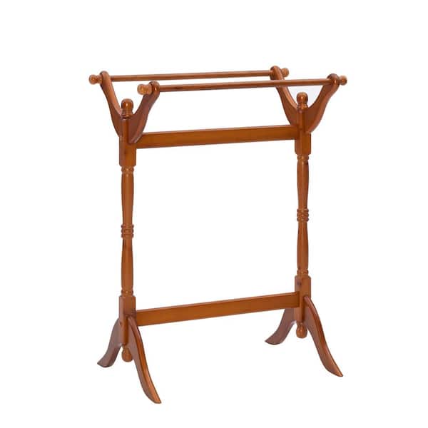 Powell Company Tonopah Nostalgic Oak Wood Blanket Quilt Coat Rack