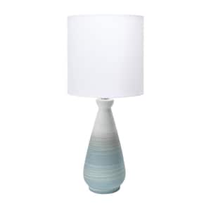 nuLOOM Bell 26 in. Green Traditional Table Lamp with Shade MCT37AA ...