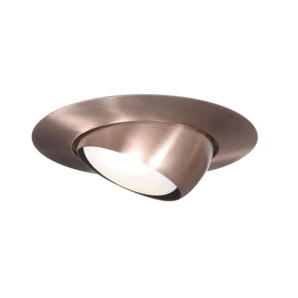 HALO 78 Series 6 in. Antique Copper Recessed Ceiling Light with Adjustable Eyeball