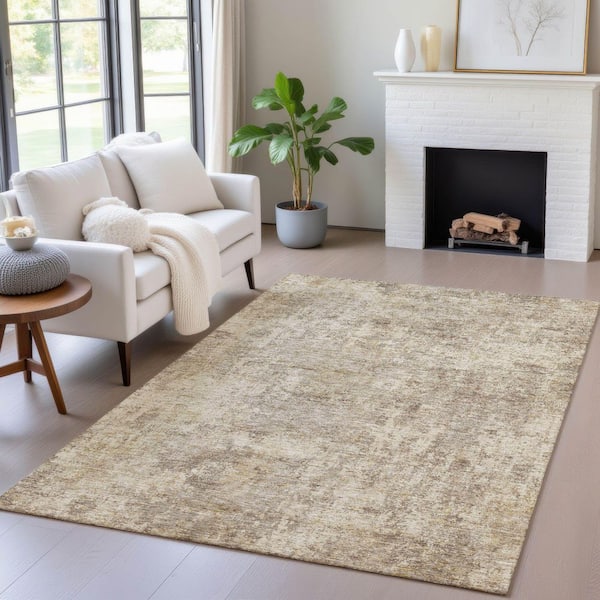 a.room！ Addison Rugs Chantille Machine Washable Indoor/Outdoor Abstract