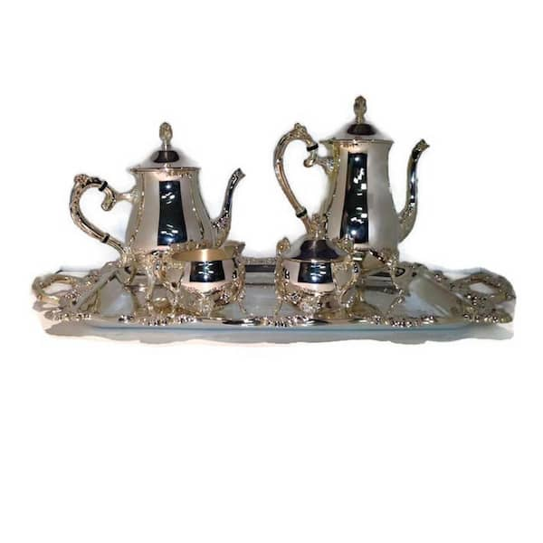 childrens silver tea set