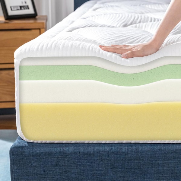 てんむす Zinus Cloud 10 in. Twin Plush Memory Foam Tight Top Bed-in-a-Box