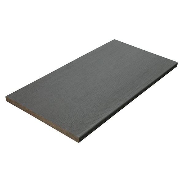 Meridian CoolDeck Citadel 5/8 in. x 11.25 in. x 12 ft. Capped Composite Fascia 4-Pieces H-Pack