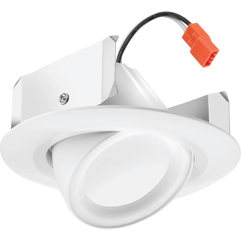 4-Inch White Dimmable LED Recessed Lighting Kit with Smart Control
