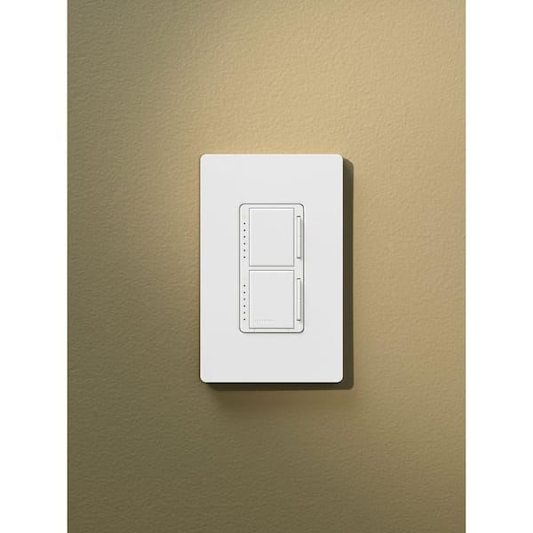 300 Watt Lutron Maestro Dual Dimmer Switch for Incandescent and Halogen Bulbs 