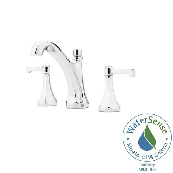 Pfister Arterra 8 in. Widespread 2-Handle Bathroom Faucet in Polished Chrome