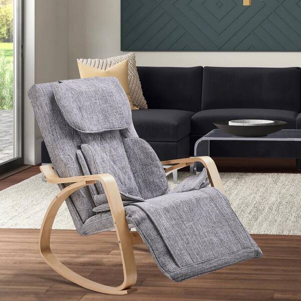 cotton material rocking chair