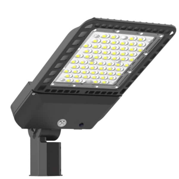 KOAOEIRS 28000 Lumens (1000-Watt Equivalent) Integrated LED 200-Watt Outdoor Bronze Parking Lot Area Light 5000K