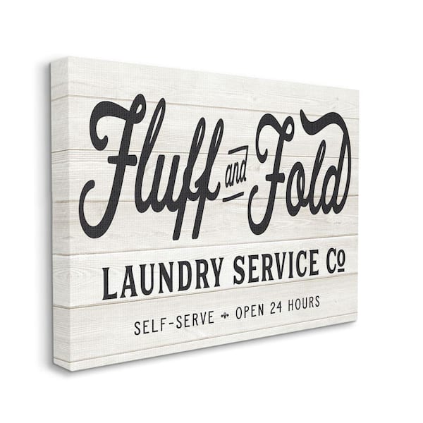 Farmhouse Laundry Advertisement Rustic Pattern By Lettered and Lined Unframed Print Abstract Wall Art 16 in. x 20 in.