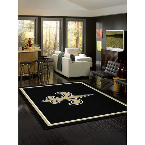 NEW ORLEANS SAINTS 6 ft. X 8 ft. SPIRIT RUG