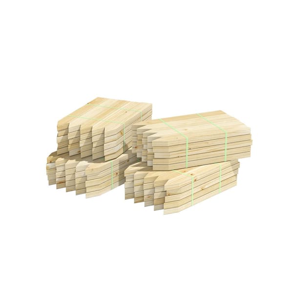 12 in. Wood Garden Stake (96-Pack)