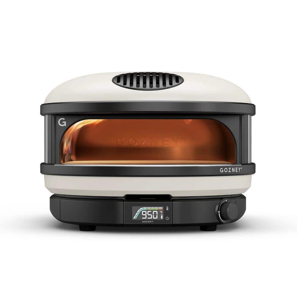 Arc Propane Outdoor Pizza Oven in Bone White