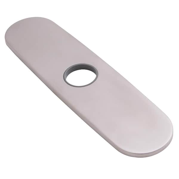 Speakman Universal 10.5 in. Metal 3-Hole Kitchen Faucet Deck Plate