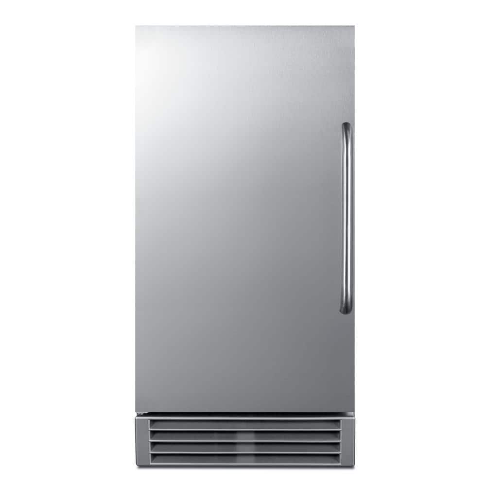 Summit Appliance 15 in. 50 lbs. Built-In Outdoor Ice Maker in Stainless  Steel, ADA Compliant BIM47OSADAE The Home Depot