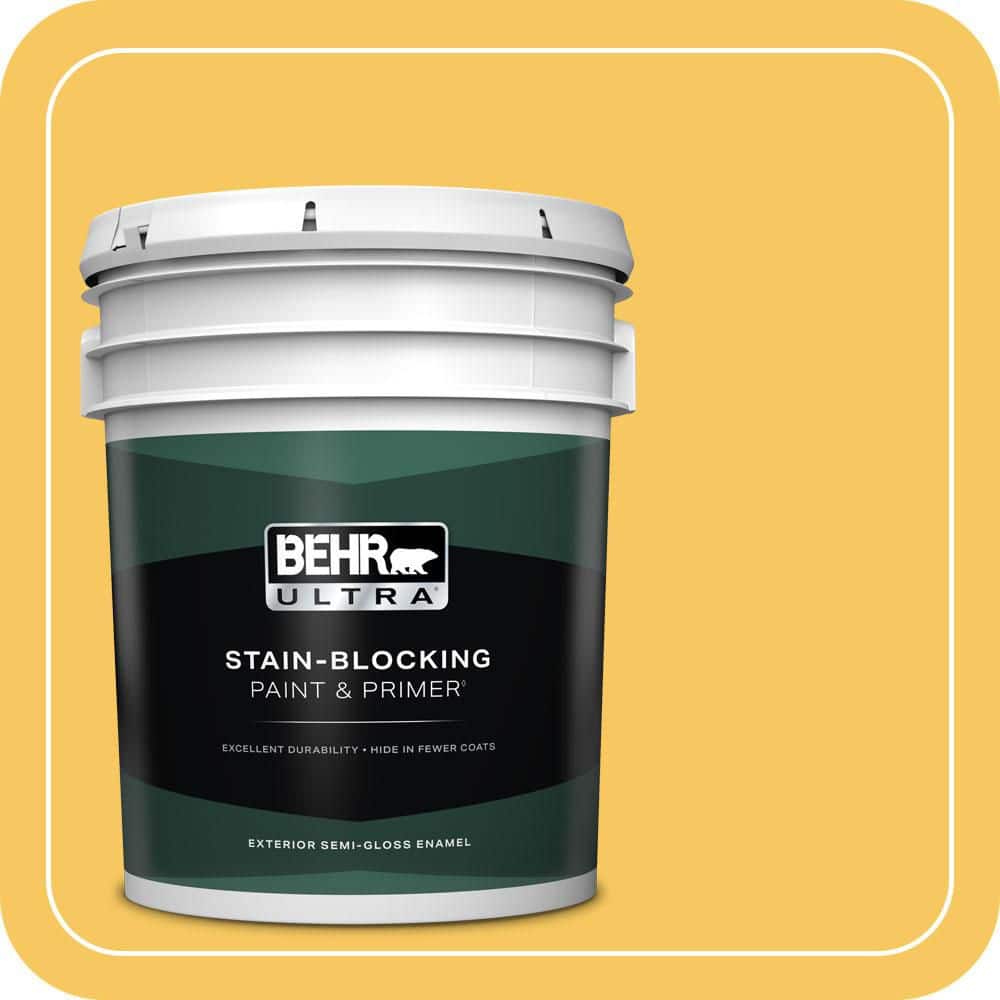 5 gal. #P280-5 Little Sun Dress Semi-Gloss Enamel Exterior Paint & Primer price history on PriceWatchPro
