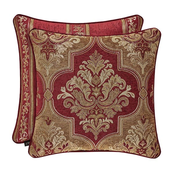 J QUEEN NEW YORK INC Matilda Polyester 20 in. Square Decorative Throw Pillow 20 x 20 in.
