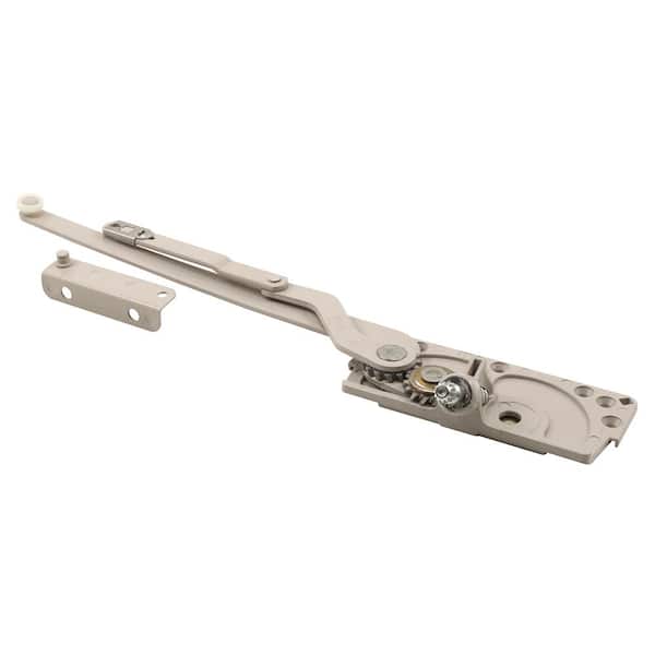 Prime-Line 10 3/4 in., Diecast, Left Hand Casement Dual Arm Operator with Stud Bracket