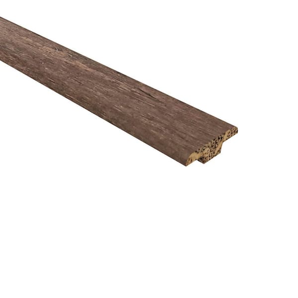 Unbranded Strand Woven Bamboo Gilroy 0.362 in. T x 1.25 in. W x 72 in. L Bamboo T-Molding