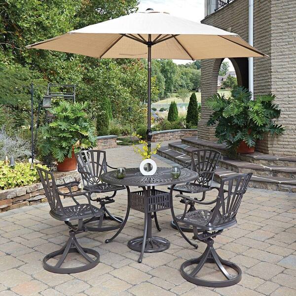 Home Styles Largo 5-Piece Patio Dining Set