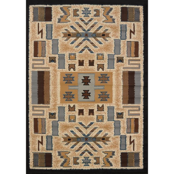 United Weavers Manhattan Pelham Grey 1 ft. 11 in. x 7 ft. 4 in. Area Rug