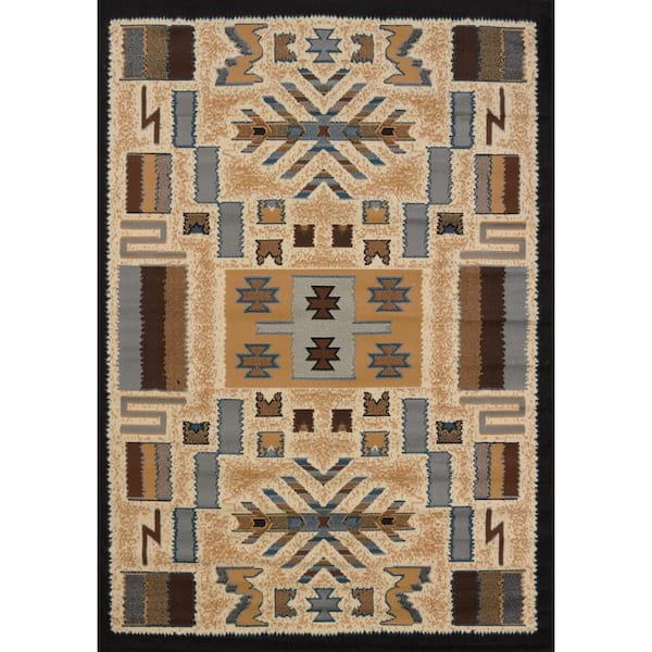 Manhattan Pelham Grey 3 ft. 11 in. x 5 ft. 3 in. Area Rug