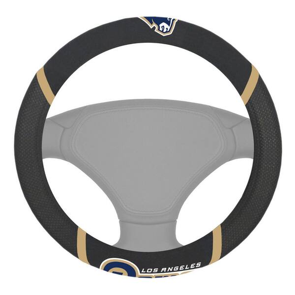 rams steering wheel cover