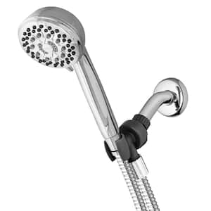 6-Spray Patterns with 1.8 GPM 3.5 in. Wall Mount Handheld Shower Head in Chrome