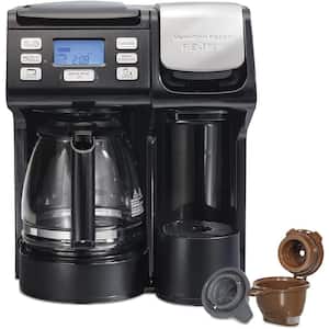NINJA Espresso & Coffee System, Single-Serve & Nespresso Capsule  Compatible, 12- Cup Black Stainless Steel Coffee Maker CFN601 CFN601 - The  Home Depot