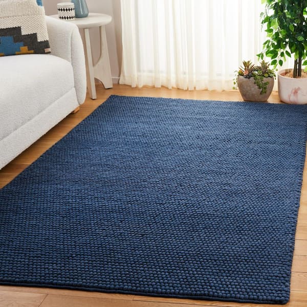 Natura Navy Blue 4 ft. x 6 ft. Gradient Area Rug