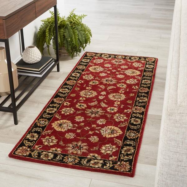 Terracotta Rug 8x8 Wool 6x6 Rugs Rust Rugs 5x5, Round Rugs, Living Room Rugs  