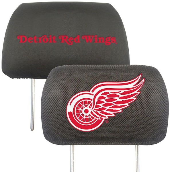FANMATS NHL - Detroit Red Wings Head Rest Cover (2-Pack)