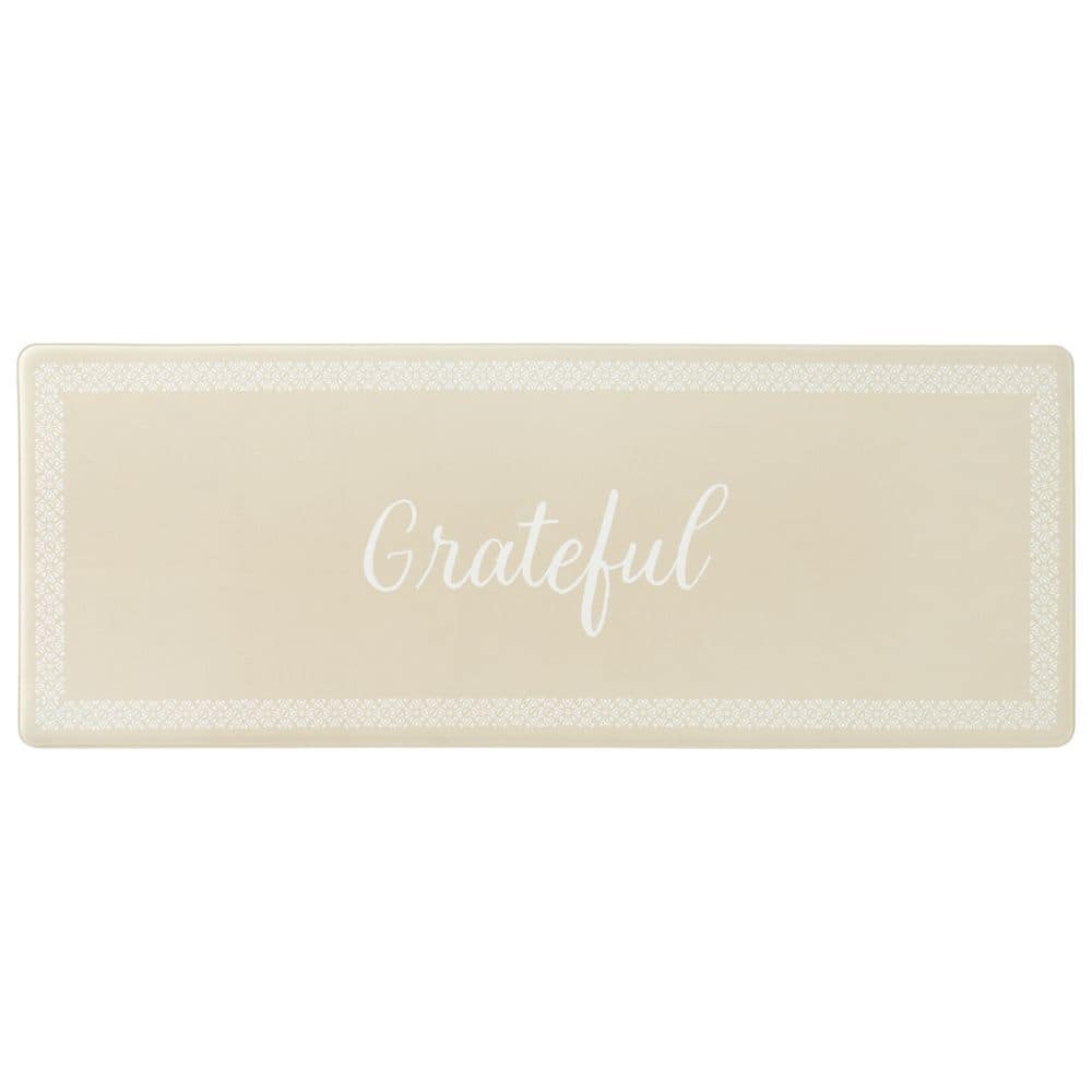 Bloomfield Grateful Border Beige 18 in. x 48 in. Runner Kitchen Mat price history on PriceWatchPro