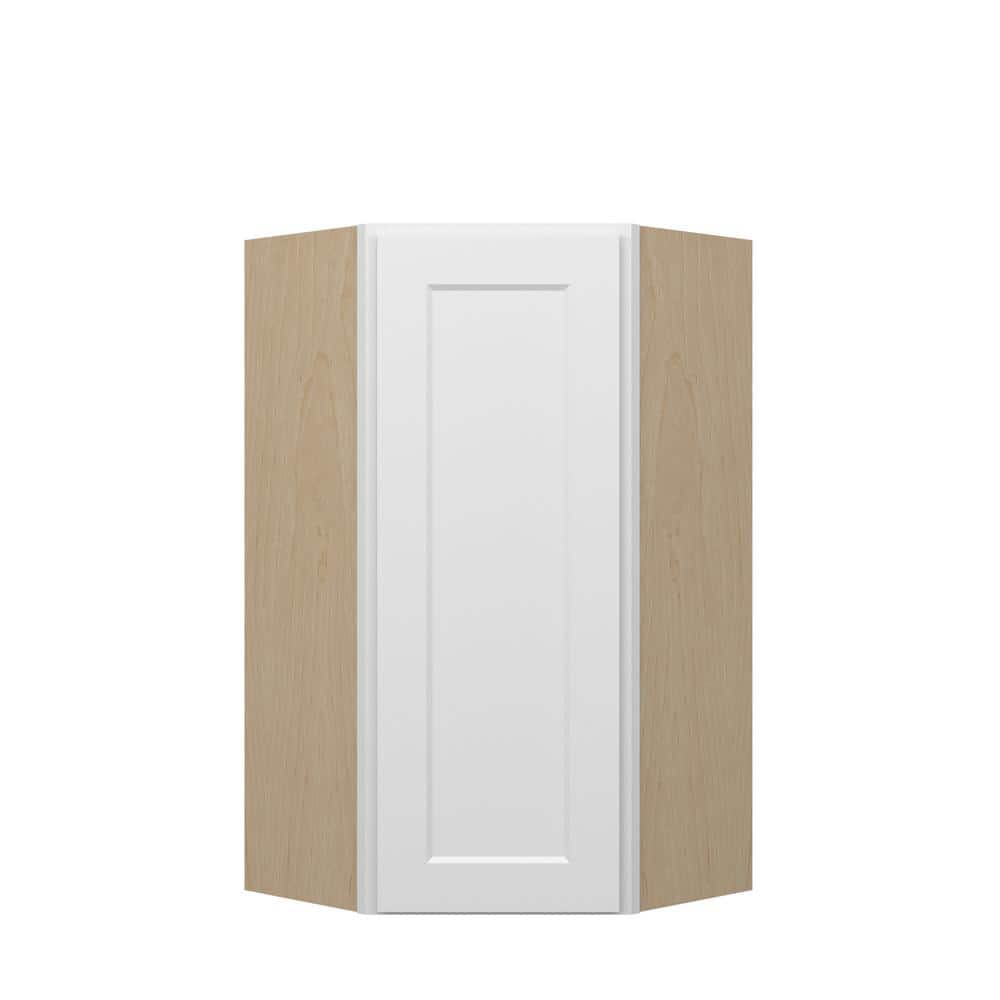 Norfolk Shaker 24 in. W x 42 in. H x 12 in. D in Painted White Plywood Asse