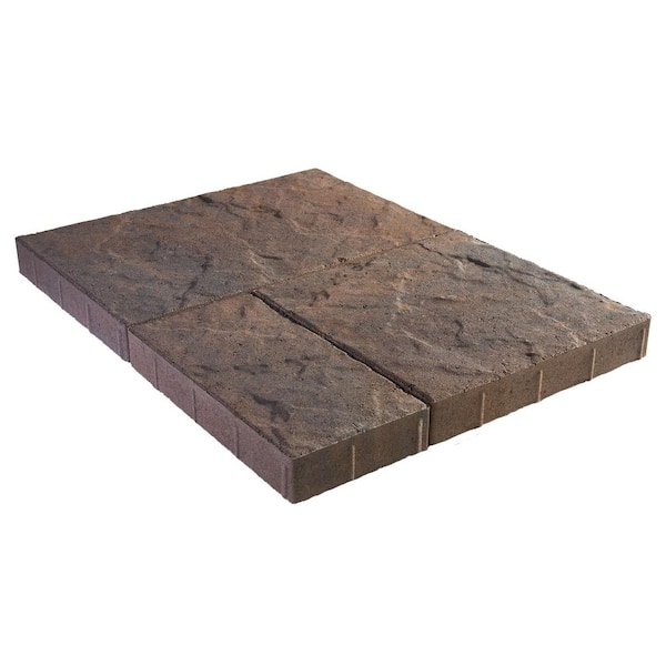 Pavestone Panorama Supra 3-pc 15.75 in. x 15.75 in. x 2.25 in. Heritage Buff Concrete Paver (60 Pcs. / 103 Sq. ft. / Pallet)