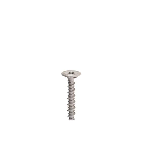 Grabber #8 x 1 1/4 in Phillips Flat Wafer Head Hi-Lo Thread