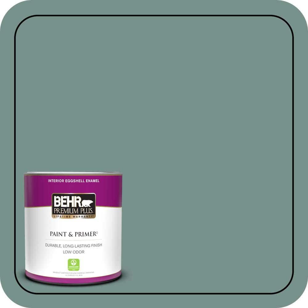 1 qt. #S430-5 Longmeadow Eggshell Enamel Low Odor Interior Paint & Primer price history on PriceWatchPro