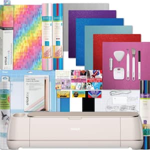 Cricut Maker 4 Seashell Cutting Machine Bundle with Rainbow Smart