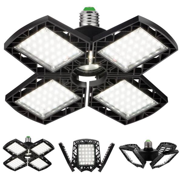 4 leaf led garage light