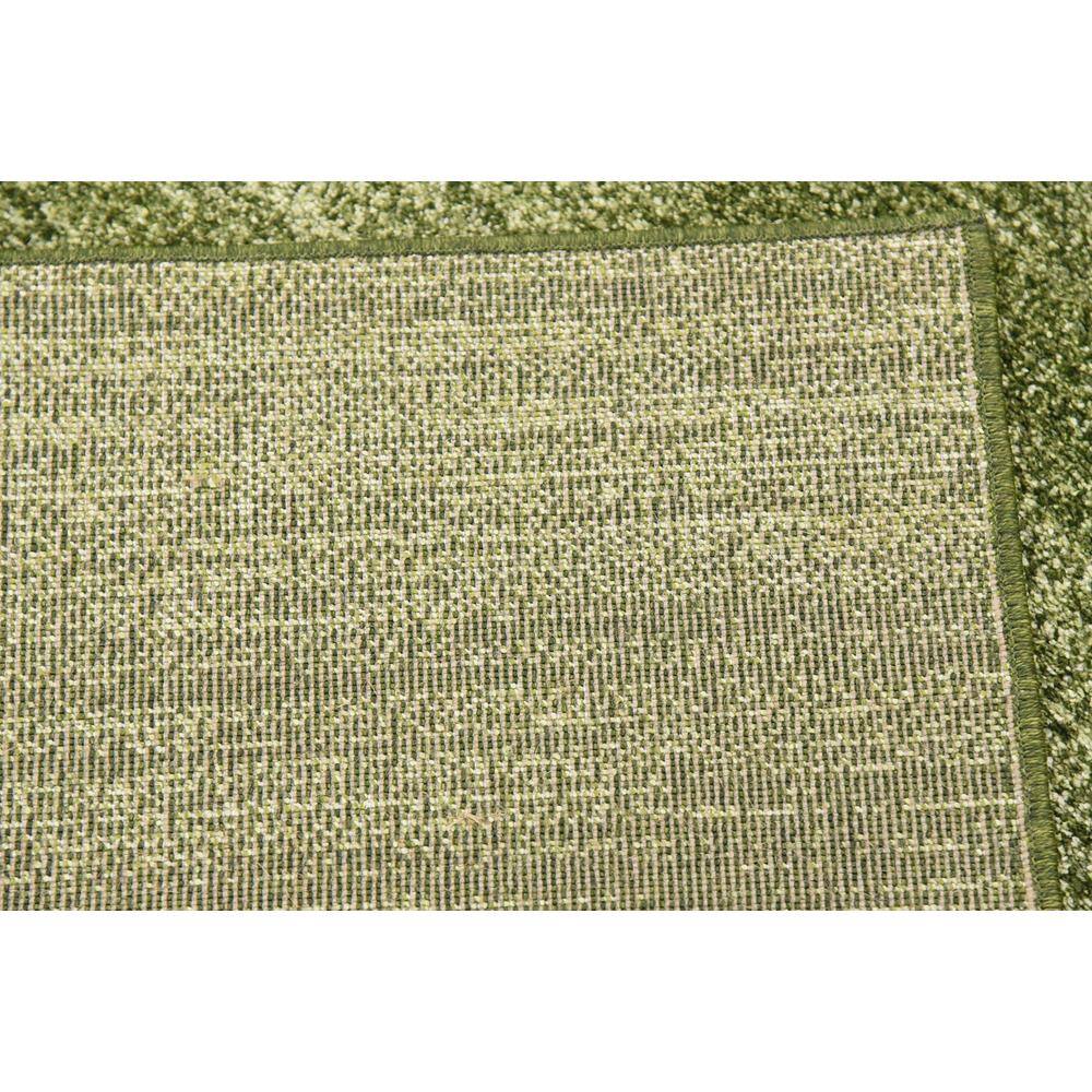 EasyCare Reversible Light Green Synthetic Area Rug - 8' x 11' 4