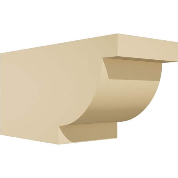 Ekena Millwork Standard Alpine 5 in. W x 6 in. H x 12 in. D Signature Urethane Rafter Tail Outlooker
