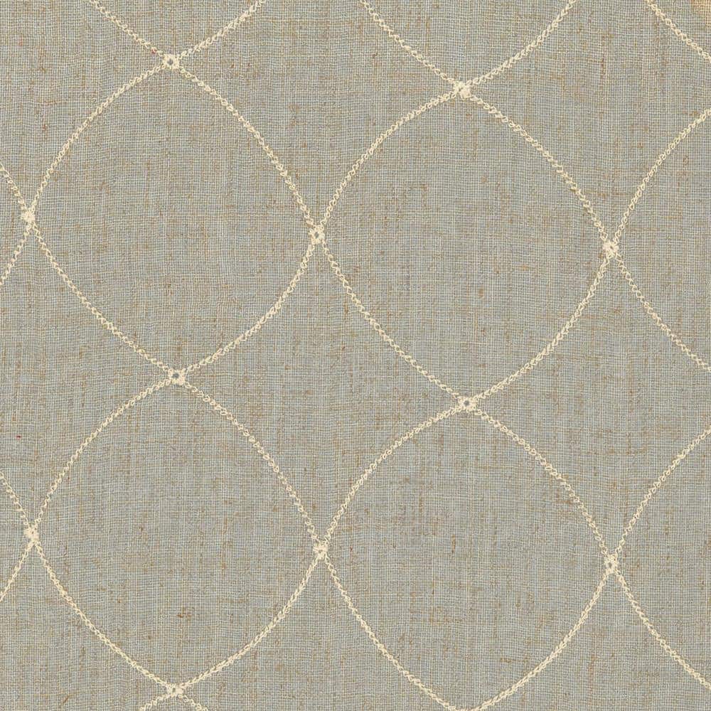 Ivory Linen Blend Rod Pocket Kitchen Tier Curtains