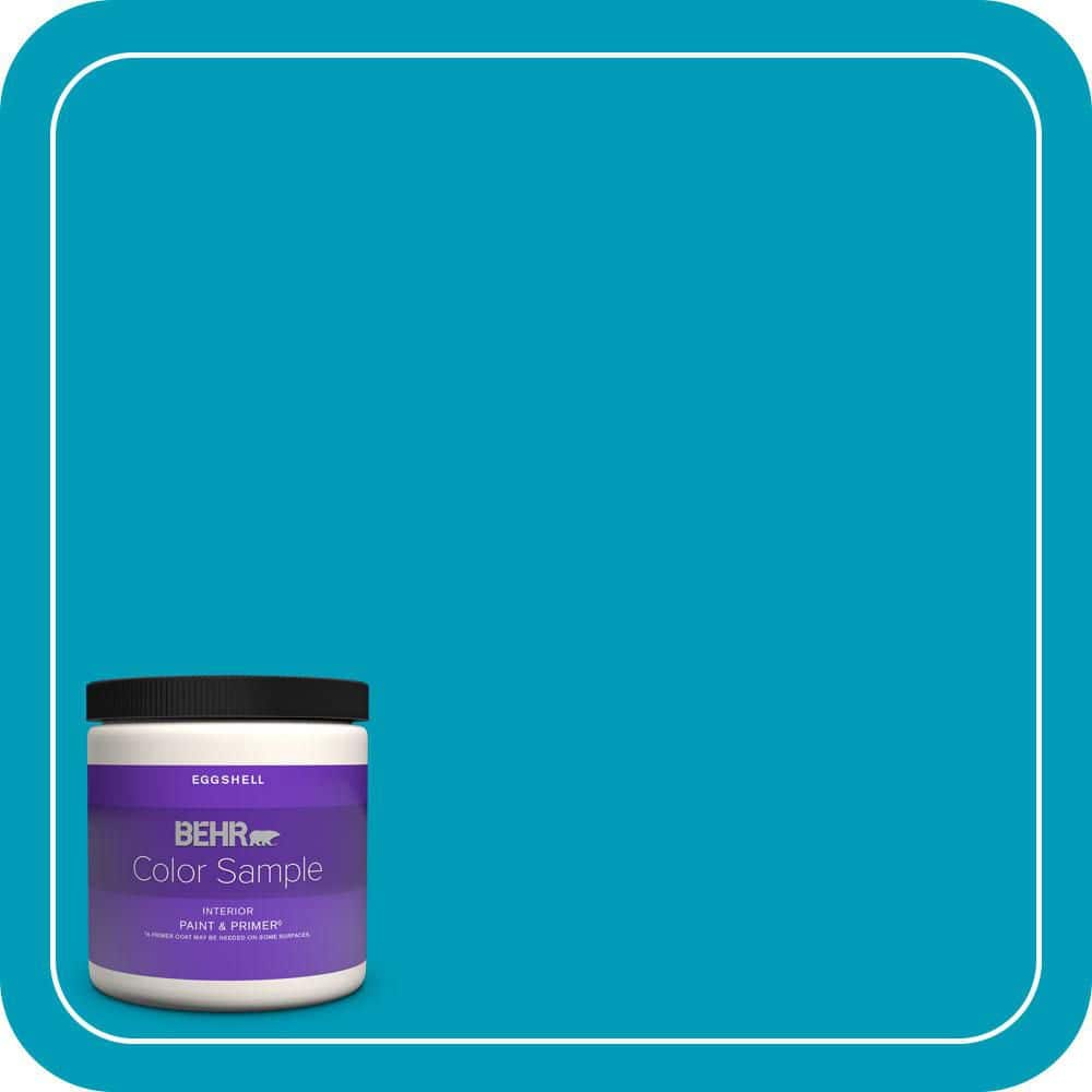 8 oz. #520B-6 Brilliant Sea Eggshell Enamel Interior Paint & Primer Color Sample price history on PriceWatchPro