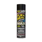 Flex Seal MAX Black 17 oz. Aerosol Liquid Rubber Sealant Coating