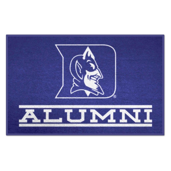FANMATS Duke University Blue 2 ft. x 3 ft. Alumni Starter Mat Accent Rug
