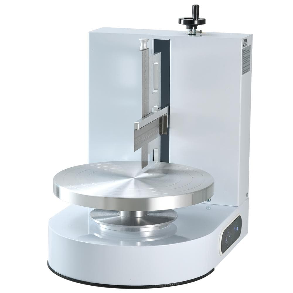 Cake Decorating Machine Cake Cream Spreading Coating Smearing Machine 8 Piece Stainless Steel Set White