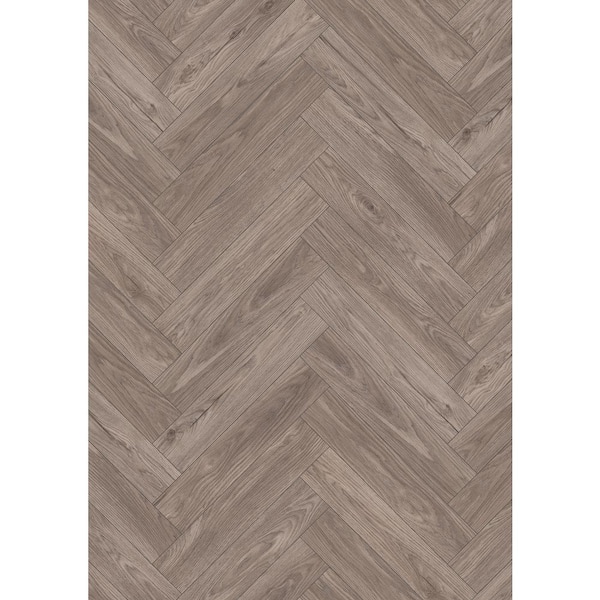 Unbranded Take Home Sample - Twilight Sterling Oak Brown Waterproof Laminate Floor Tile Flooring
