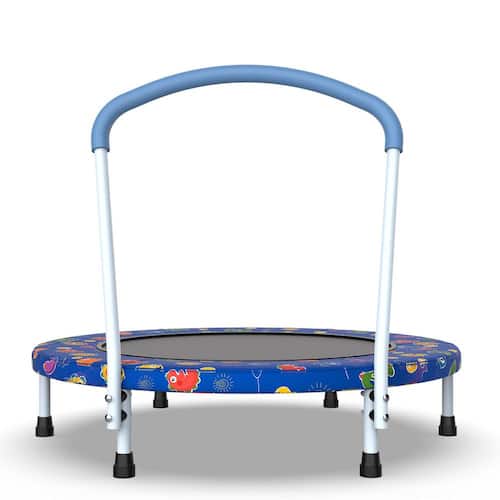 36 Mini Trampoline for Kids Ages 1-6 Indoor Outdoor Trampoline