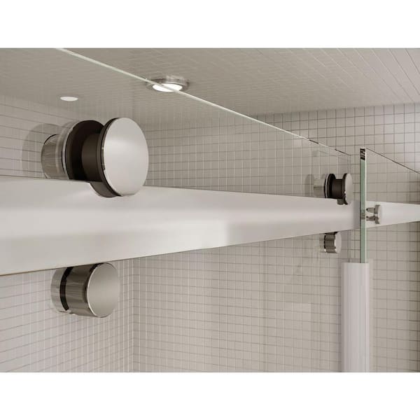 MAAX Halo 59 in. x 79 in. Semi-Frameless Sliding Shower Door